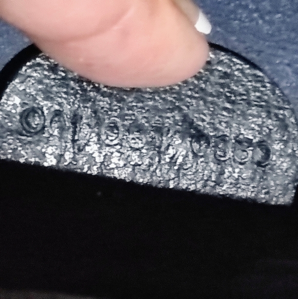 Vintage authentic Gucci Blue/Beige and Navy Blue Crossbody Bag - Picture 7 of 9